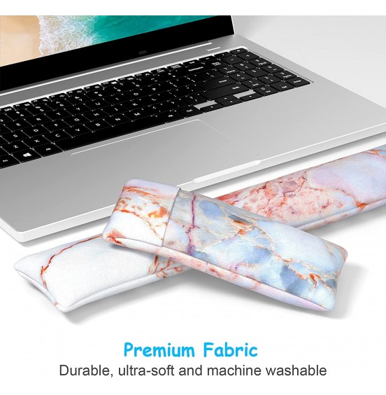 Atufsuat Bean Bag Wrist Rest, Ergonomic Wrist Support for Mouse and Keyboard, Beaded Cushion for Wrist Arm Hand Elbow Support, Computer Laptop Accessories, Office Desk Decor for Women Men, Teal Marble Atufsuat Bean Bag Wrist Rest, Ergonomic Wrist Support for Mouse and Keyboard, Beaded Cushion for Wrist Arm Hand Elbow Support, Computer Laptop Accessories, Office Desk Decor for Women Men, Teal Marble