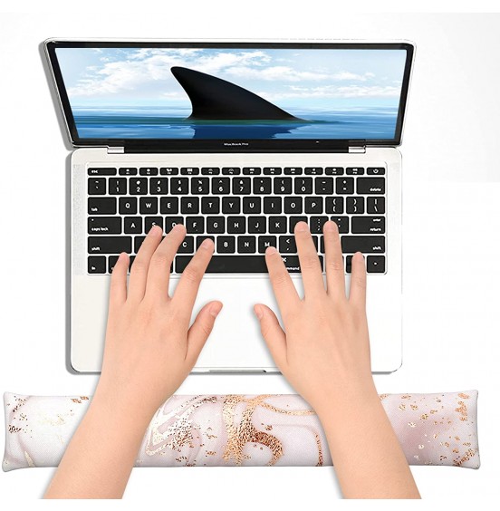 Atufsuat Bean Bag Wrist Rest, Ergonomic Wrist Support for Mouse and Keyboard, Beaded Cushion for Wrist Arm Hand Elbow Support, Computer Laptop Accessories, Office Desk Decor for Women Men, Teal Marble Atufsuat Bean Bag Wrist Rest, Ergonomic Wrist Support for Mouse and Keyboard, Beaded Cushion for Wrist Arm Hand Elbow Support, Computer Laptop Accessories, Office Desk Decor for Women Men, Teal Marble